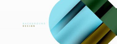 Geometrik diyagonal çizgi ve daire şekli, geniş soyut arkaplan