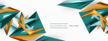 Minimum geometrik soyut arkaplan. Düşük poliamik dinamik üçgen tasarımı. Duvar kağıdı, afiş, arkaplan veya iniş için moda tekno iş şablonu