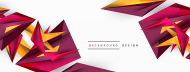 Minimum geometrik soyut arkaplan. Düşük poliamik dinamik üçgen tasarımı. Duvar kağıdı, afiş, arkaplan veya iniş için moda tekno iş şablonu