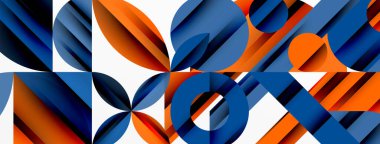 Çember, kare, üçgen şekil geometrik en düşük arkaplan