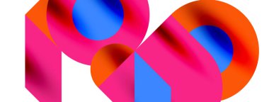 Daire deseni, çizgiler ve oklarla yuvarlak elementler Duvar kağıdı, pankart, arkaplan veya iniş için bileşimi