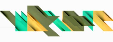 Hız ve spor geometrik arka plan. Duvar kağıdı, pankart, arkaplan veya iniş için renk çizgileri dinamik şablonu