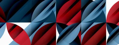 Çemberler ve yuvarlak şekiller geometrik minimum arkaplan