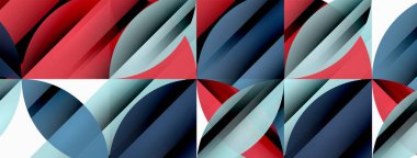 Çemberler ve yuvarlak şekiller geometrik minimum arkaplan