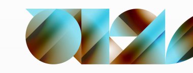 Serene gradyan şablonu. Çemberler ve üçgenler minimalist mükemmellikte karışıyor. Biçim ve renklerin nazik bir şekilde birleşmesi dengeli ama büyüleyici bir zemin oluşturur, modern karmaşıklığı somutlaştırır.