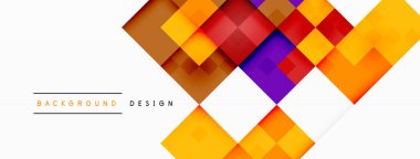 Dinamik renkli kareler arka plan. Duvar Kağıdı, Sancak, Arkaplan, Kart, Kitap İllüstrasyonu, İniş Sayfası