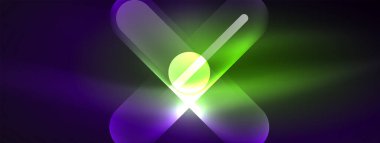 Soyut tasarım, neon ışıklı efektlerle titreşir. Karanlığın içinde büyüleyici bir parıltı yayar. Gözü canlı enerjisiyle büyüler. Cam daireler parlak ışık efektleri