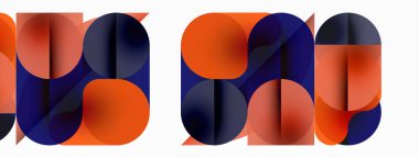 Çemberler ve yuvarlak şekiller geometrik arka planı en aza indirir. Duvar kağıdı, pankart, arkaplan veya iniş için şeffaf geometrik şekiller
