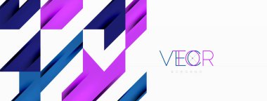 Hız ve spor geometrik arka plan. Duvar kağıdı, pankart, arkaplan veya iniş için renk çizgileri dinamik şablonu