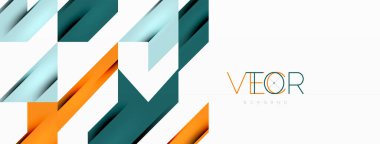 Hız ve spor geometrik arka plan. Duvar kağıdı, pankart, arkaplan veya iniş için renk çizgileri dinamik şablonu