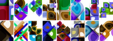 Düşük polimerli üçgenler. Poster geometrik arkaplan. Duvar Kağıdı, Sancak, Arkaplan, Kart, Kitap İllüstrasyonu, İniş Sayfası