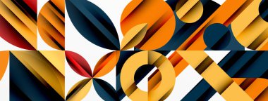 Çember, kare, üçgen şekil geometrik en düşük arkaplan