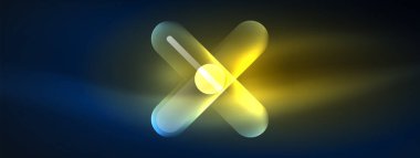 Soyut tasarım, neon ışıklı efektlerle titreşir. Karanlığın içinde büyüleyici bir parıltı yayar. Gözü canlı enerjisiyle büyüler. Cam daireler parlak ışık efektleri