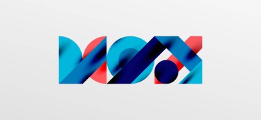 Daireler ve gölgeler. Renkli yuvarlak elementler, üçgenler, yarı daireler ve diğer şekiller. Duvar Kağıdı, Sancak, Arkaplan, Kart, Kitap İllüstrasyonu, İniş Sayfası