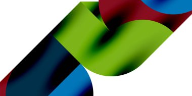 Teknik, dairesel şekilleri, geometrik sanatı en aza indirir. Vektör modern çemberler