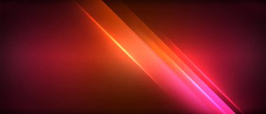 Neon parlayan daire ışınları, karanlıkta ışık saçan yuvarlak çizgiler, gezegen tarzı neon dalga çizgileri. Duvar kağıdı, afiş, arkaplan için enerji yüklü elektrik konsept tasarımı