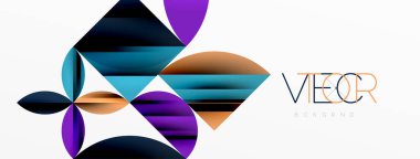 Çember, kare, üçgen şekil geometrik en düşük arkaplan