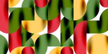 Gölge etkisi parlak daireler ve yuvarlak üçgenler geometrik modern sanat. Duvar Kağıdı, Sancak, Arkaplan, Kart, Kitap İllüstrasyonu, İniş Sayfası