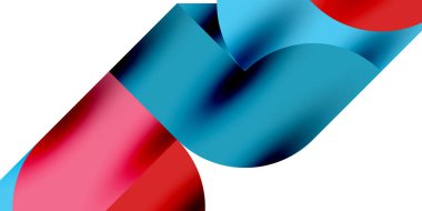 Gölge etkisi parlak daireler ve yuvarlak üçgenler geometrik modern sanat. Duvar Kağıdı, Sancak, Arkaplan, Kart, Kitap İllüstrasyonu, İniş Sayfası