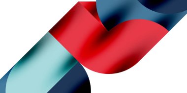 Teknik, dairesel şekilleri, geometrik sanatı en aza indirir. Vektör modern çemberler