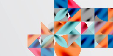 Üçgenler, yuvarlak üçgenler ve tekno sanatın daireleri. Duvar Kağıdı, Sancak, Arkaplan, Kart, Kitap İllüstrasyonu, İniş Sayfası