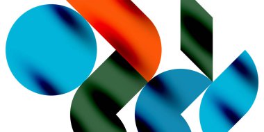 Gölge etkisi parlak daireler ve yuvarlak üçgenler geometrik modern sanat. Duvar Kağıdı, Sancak, Arkaplan, Kart, Kitap İllüstrasyonu, İniş Sayfası
