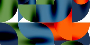 Gölge etkisi parlak daireler ve yuvarlak üçgenler geometrik modern sanat. Duvar Kağıdı, Sancak, Arkaplan, Kart, Kitap İllüstrasyonu, İniş Sayfası