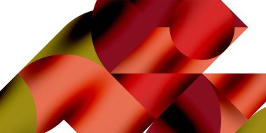 Gölge etkisi parlak daireler ve yuvarlak üçgenler geometrik modern sanat. Duvar Kağıdı, Sancak, Arkaplan, Kart, Kitap İllüstrasyonu, İniş Sayfası