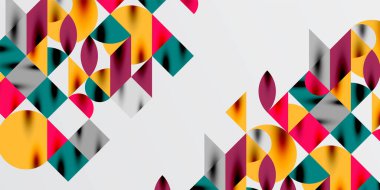 Üçgenler, yuvarlak üçgenler ve tekno sanatın daireleri. Duvar Kağıdı, Sancak, Arkaplan, Kart, Kitap İllüstrasyonu, İniş Sayfası