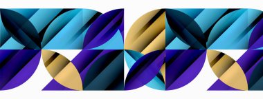 Çemberler ve yuvarlak şekiller geometrik minimum arkaplan