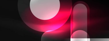 Soyut tasarım, neon ışıklı efektlerle titreşir. Karanlığın içinde büyüleyici bir parıltı yayar. Gözü canlı enerjisiyle büyüler. Cam daireler parlak ışık efektleri