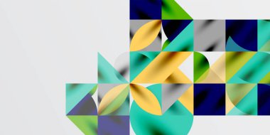 Üçgenler, yuvarlak üçgenler ve tekno sanatın daireleri. Duvar Kağıdı, Sancak, Arkaplan, Kart, Kitap İllüstrasyonu, İniş Sayfası