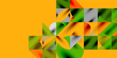 Üçgenler, yuvarlak üçgenler ve tekno sanatın daireleri. Duvar Kağıdı, Sancak, Arkaplan, Kart, Kitap İllüstrasyonu, İniş Sayfası