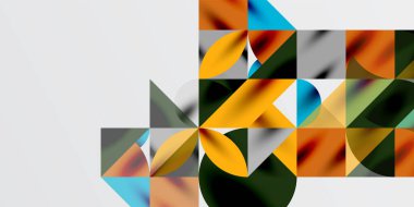 Üçgenler, yuvarlak üçgenler ve tekno sanatın daireleri. Duvar Kağıdı, Sancak, Arkaplan, Kart, Kitap İllüstrasyonu, İniş Sayfası