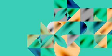 Üçgenler, yuvarlak üçgenler ve tekno sanatın daireleri. Duvar Kağıdı, Sancak, Arkaplan, Kart, Kitap İllüstrasyonu, İniş Sayfası