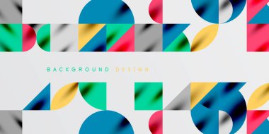 Üçgenler, yuvarlak üçgenler ve tekno sanatın daireleri. Duvar Kağıdı, Sancak, Arkaplan, Kart, Kitap İllüstrasyonu, İniş Sayfası