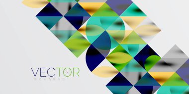 Üçgenler, yuvarlak üçgenler ve tekno sanatın daireleri. Duvar Kağıdı, Sancak, Arkaplan, Kart, Kitap İllüstrasyonu, İniş Sayfası