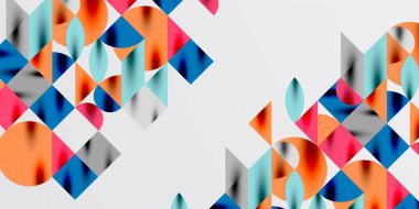 Üçgenler, yuvarlak üçgenler ve tekno sanatın daireleri. Duvar Kağıdı, Sancak, Arkaplan, Kart, Kitap İllüstrasyonu, İniş Sayfası