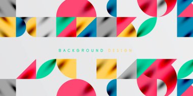 Üçgenler, yuvarlak üçgenler ve tekno sanatın daireleri. Duvar Kağıdı, Sancak, Arkaplan, Kart, Kitap İllüstrasyonu, İniş Sayfası