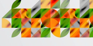 Üçgenler, yuvarlak üçgenler ve tekno sanatın daireleri. Duvar Kağıdı, Sancak, Arkaplan, Kart, Kitap İllüstrasyonu, İniş Sayfası