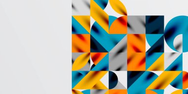 Üçgenler, yuvarlak üçgenler ve tekno sanatın daireleri. Duvar Kağıdı, Sancak, Arkaplan, Kart, Kitap İllüstrasyonu, İniş Sayfası