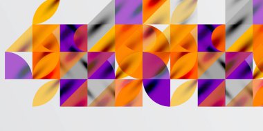 Üçgenler, yuvarlak üçgenler ve tekno sanatın daireleri. Duvar Kağıdı, Sancak, Arkaplan, Kart, Kitap İllüstrasyonu, İniş Sayfası