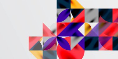 Üçgenler, yuvarlak üçgenler ve tekno sanatın daireleri. Duvar Kağıdı, Sancak, Arkaplan, Kart, Kitap İllüstrasyonu, İniş Sayfası