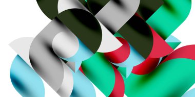 Gölge etkisi parlak daireler ve yuvarlak üçgenler geometrik modern sanat. Duvar Kağıdı, Sancak, Arkaplan, Kart, Kitap İllüstrasyonu, İniş Sayfası