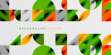 Üçgenler, yuvarlak üçgenler ve tekno sanatın daireleri. Duvar Kağıdı, Sancak, Arkaplan, Kart, Kitap İllüstrasyonu, İniş Sayfası