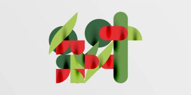 Daireler, yarı daireler, kareler ve yuvarlak şekiller mozaik tekno sanat eserleri. Duvar Kağıdı, Sancak, Arkaplan, Kart, Kitap İllüstrasyonu, İniş Sayfası