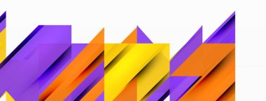 Hız ve spor geometrik arka plan. Duvar kağıdı, pankart, arkaplan veya iniş için renk çizgileri dinamik şablonu