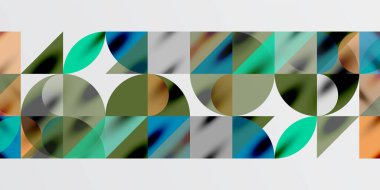 Üçgenler, yuvarlak üçgenler ve tekno sanatın daireleri. Duvar Kağıdı, Sancak, Arkaplan, Kart, Kitap İllüstrasyonu, İniş Sayfası