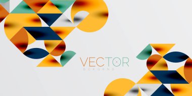 Üçgenler, yuvarlak üçgenler ve tekno sanatın daireleri. Duvar Kağıdı, Sancak, Arkaplan, Kart, Kitap İllüstrasyonu, İniş Sayfası