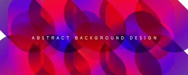 Daireler ve şekillerle basit akışkan renk gradyanı soyut arka plan. Duvar Kağıdı, Sancak, Arkaplan, Kart, Kitap İllüstrasyonu, İniş Sayfası